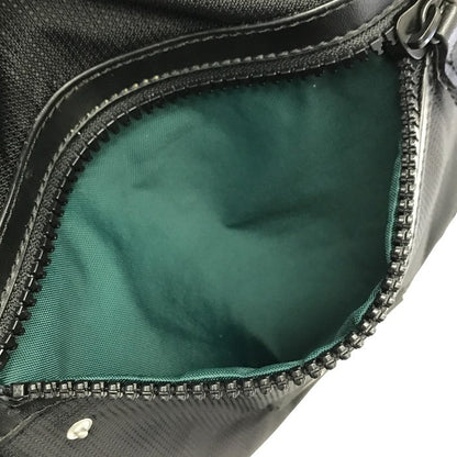 DIESEL ディーゼル ショルダーバッグ ユニセックス ナイロン レザー サコッシュ ブラック 中古 T1