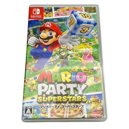 nintendo switch マリオパーティー スーパースターズ ソフト ニンテンドー スイッチ マリオ 中古 W1