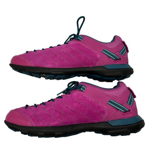 asics アシックス FIELDWALKER801 フィールドウォーキングシューズ スニーカー 1132A027 25.0cm 靴 シューズ レディース ワイド 中古 W４