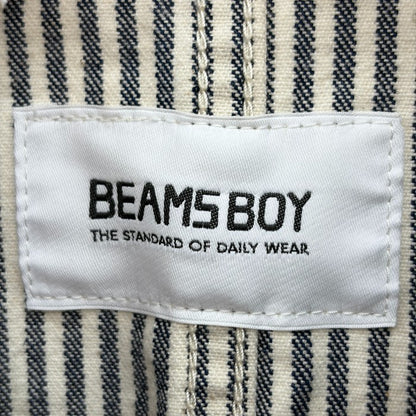 BEAMS BOY ビームスボーイ ストライプ オールインワン レディース つなぎ 春 夏 中古 W４