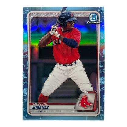TOPPS MLBカード BOWMAN CHROME GILBERTO JIMENEZ BOSTON RED SOX #BD-137 中古 IT2