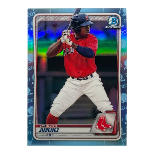 TOPPS MLBカード BOWMAN CHROME GILBERTO JIMENEZ BOSTON RED SOX #BD-137 中古 IT2