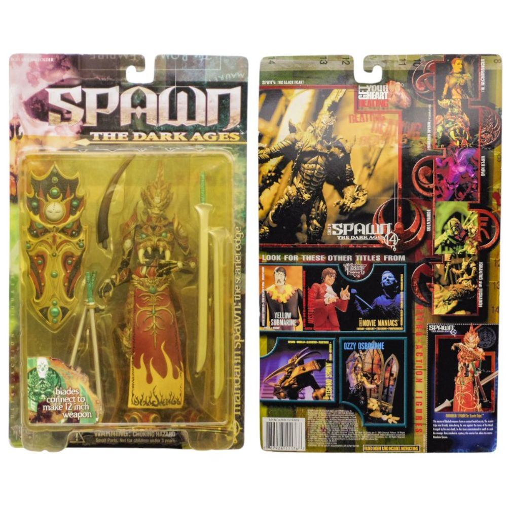 SPAWN SERIES 14 THE DARK AGES mandarin spawn the scanlet edge McFARLANE TOYS 中古 a1