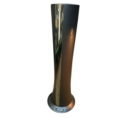 デロンギ DeLonghi 空気清浄機能付き スリムファン グレー HFX85W14C 家電製品 温風 冷風 花粉対策 中古 W４