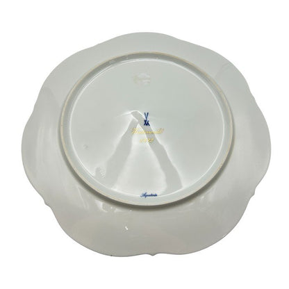 Meissen マイセン 1992 イヤープレート 冬の森 飾り皿 ブランド 希少 洋食器 中古 W４