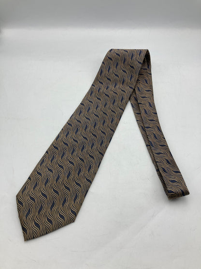 GUCCI グッチ 波模様 ネクタイ シルク100％ 中古 D4