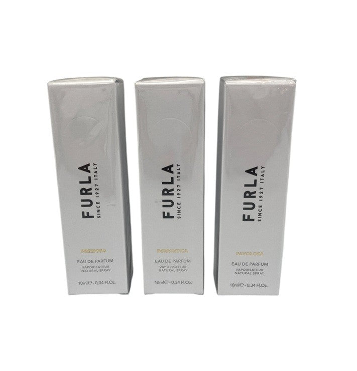 FURLA フルラ オードパルファム 10ml プレツィオーザ ロマンティカ ファヴォローザ 3点セット 中古 D4