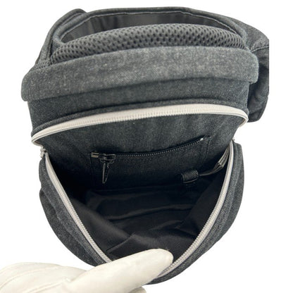 LUCKY 1934 POLBAN ADVANCE ポルバンアドバンス ヒップシート 抱っこ紐 P731015 デニムブラック シングルショルダー付 ラッキー ベビー用品 のせる抱っこひも 中古 W４