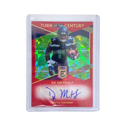 PANINI NFLカード DONRUSS ELITE TURN OF THE CENTURY DK METCALF SEATTLE SEAHAWKS 70/75 #TC-DK1 中古 IT1