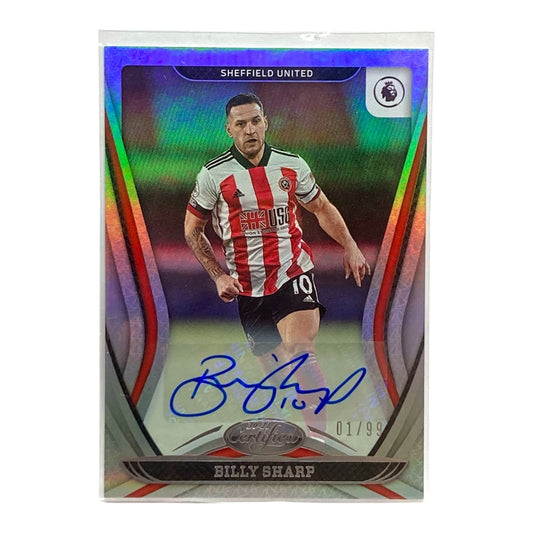 PANINI サッカーカードCHRONICLES CERTIFIED BILLY SHARP SHEFFIELD UNITED 01/99 #21 中古 IT2