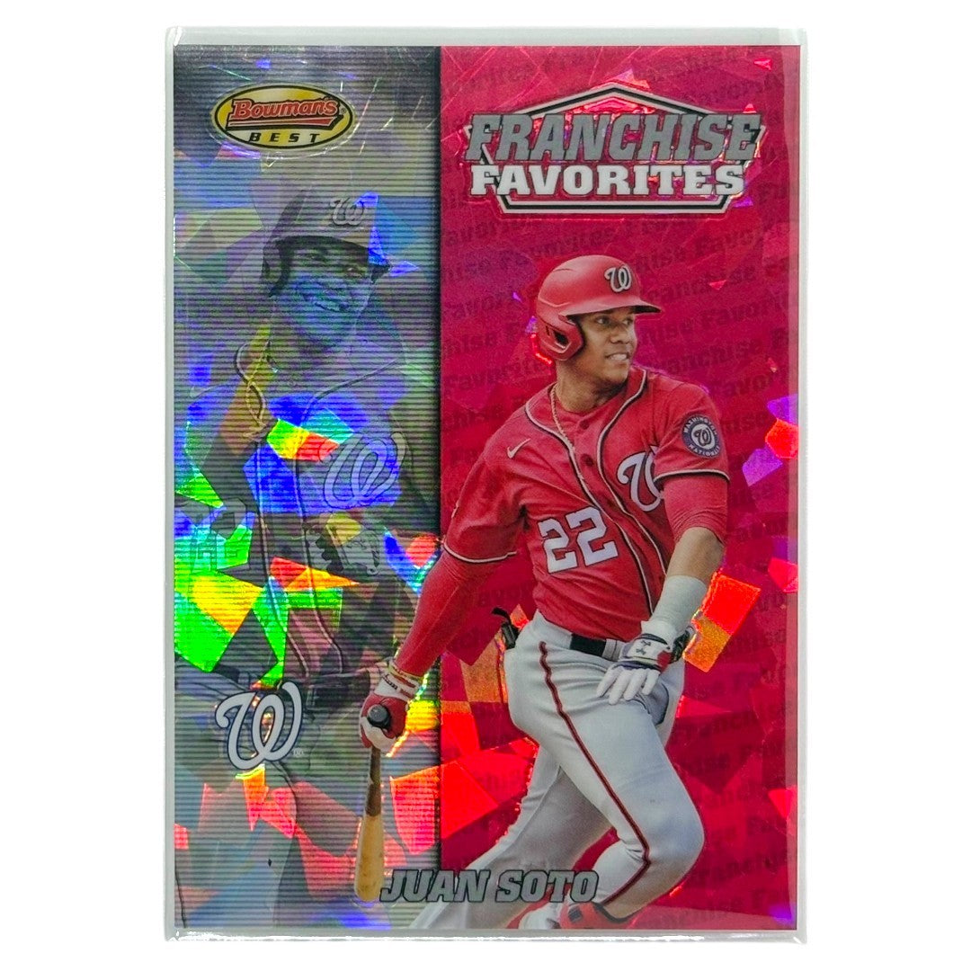TOPPS MLBカード BOWMAN'S BEST JUAN SOTO WASHINGTON NATIONALS #FFA-JS 中古 IT1