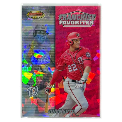 TOPPS MLBカード BOWMAN'S BEST JUAN SOTO WASHINGTON NATIONALS #FFA-JS 中古 IT1