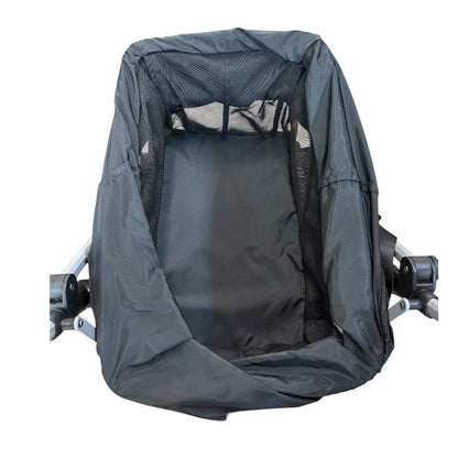 EcoCa エコカ 折りたたみ ショッピングカート スタンダードモデル ブラック 買い物 マイバッグ カート 中古 W４