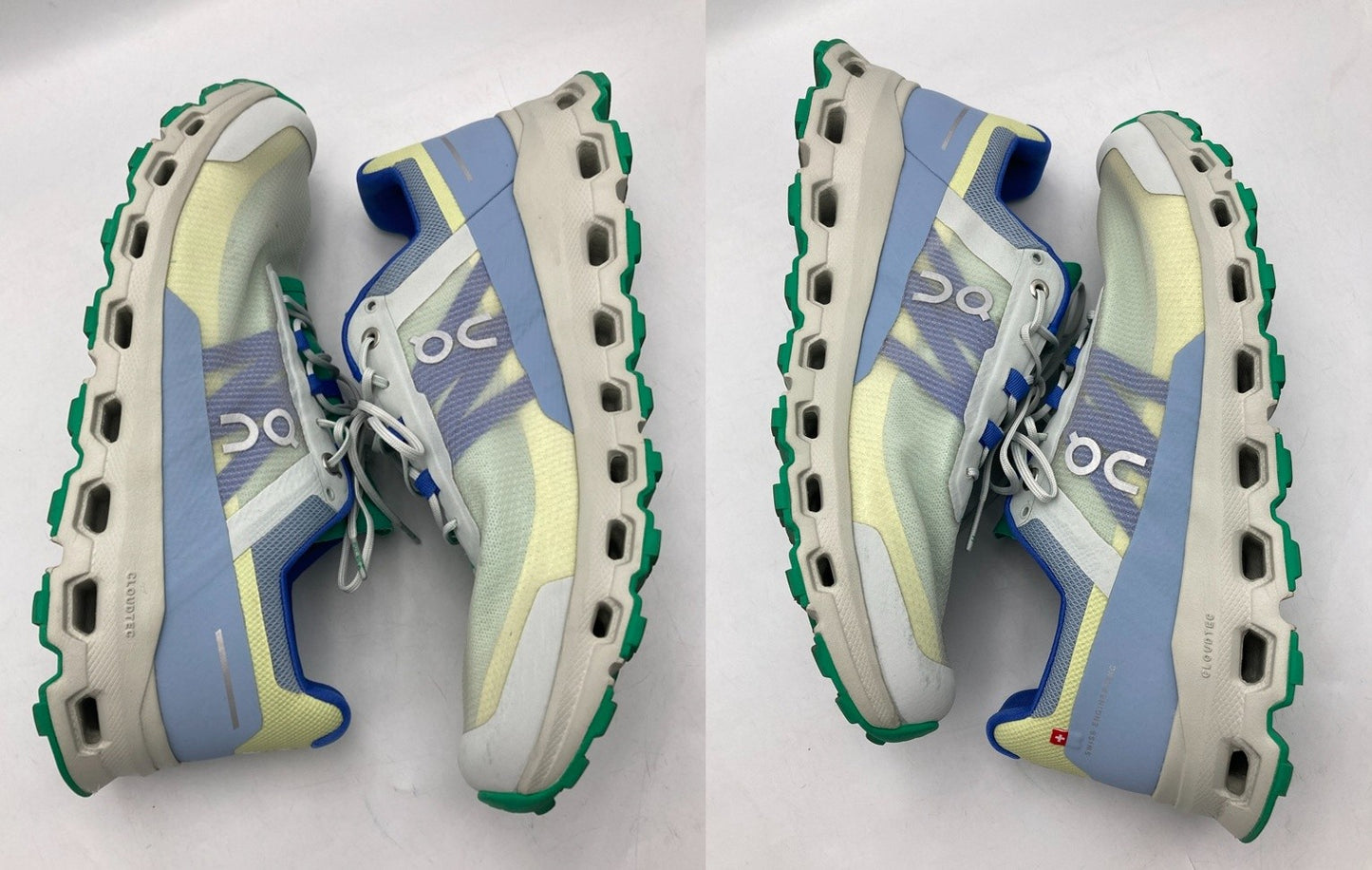 On Cloudvista オン クラウドビスタ ランニングシューズ Creek/Mint サイズ27.5cm メンズ 中古 D4