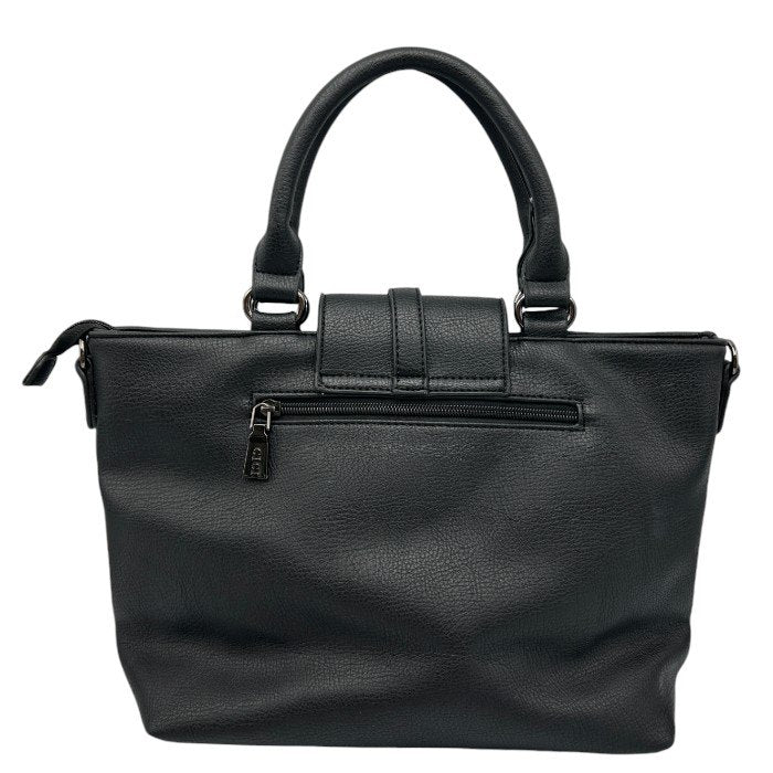 GIGI ジジ 2WAY バッグ 鞄 レザー ブラック トート ショルダー 中古 W４