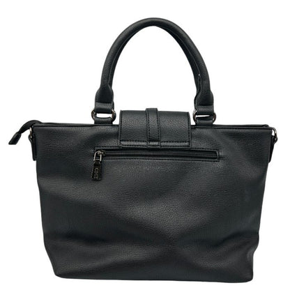 GIGI ジジ 2WAY バッグ 鞄 レザー ブラック トート ショルダー 中古 W４