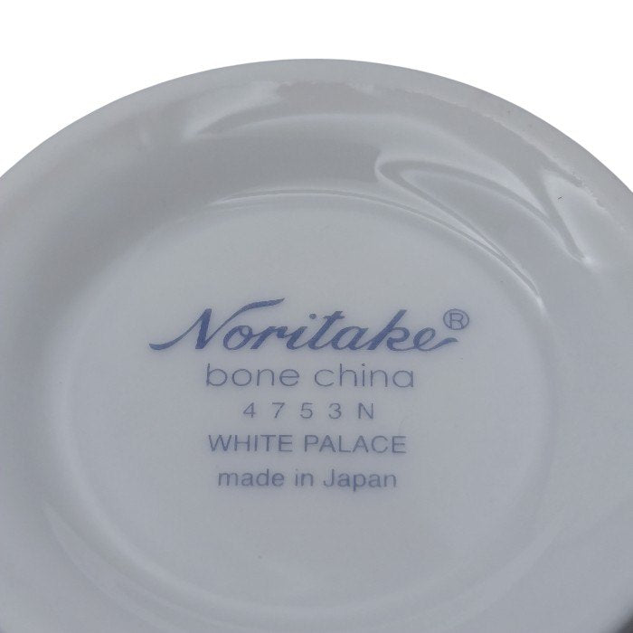 Noritake ノリタケ WHITE PALACE ホワイトパレス アメリカン カップ&ソーサー&スプーン 3点セット 4753N 中古 H4