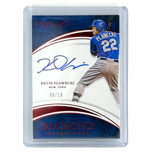 PANINI MLBカード IMMACULATE KEVIN PLAWECKI NEW YORK /10 #DI-KP 中古 IT1