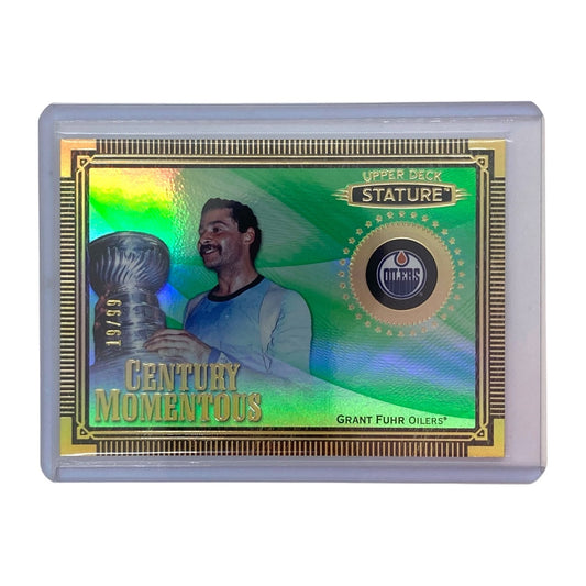 UPPER DECK NHLカード STATURE GRANT FUHR OILERS 19/99 #CM-13 中古 IT2