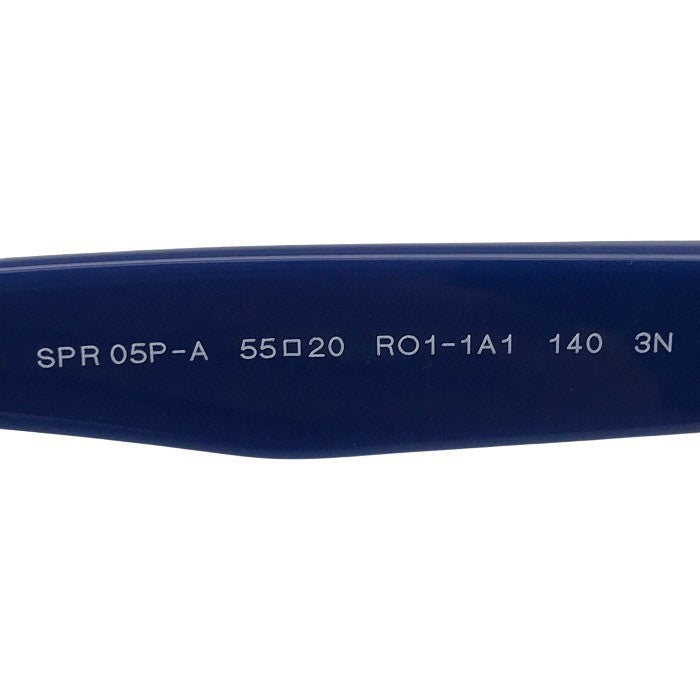 PRADA プラダ サングラス レディース フルリム セルフレーム バイカラー ブルー/グレー SPR 05P-A 中古 T1