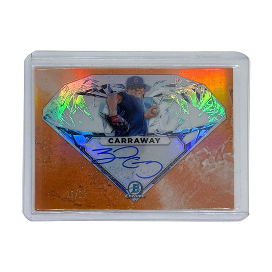 TOPPS MLBカード BOWMAN CHROME BURL CARRAWAY CHICAGO CUBS 05/25 #APDCA-BC 中古 IT1