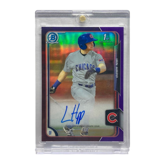 TOPPS MLBカード BOWMAN CHROME 1ST IAN HAPP CUBS 073/250 #BCA-IH 中古 IT2