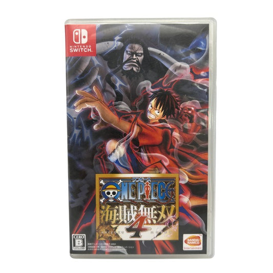 NINTENDO SWITCH ONEPIECE 海賊無双4 ソフト 任天堂 スイッチ ニンテンドー ワンピース バンダイナムコ ゲーム 中古 W４
