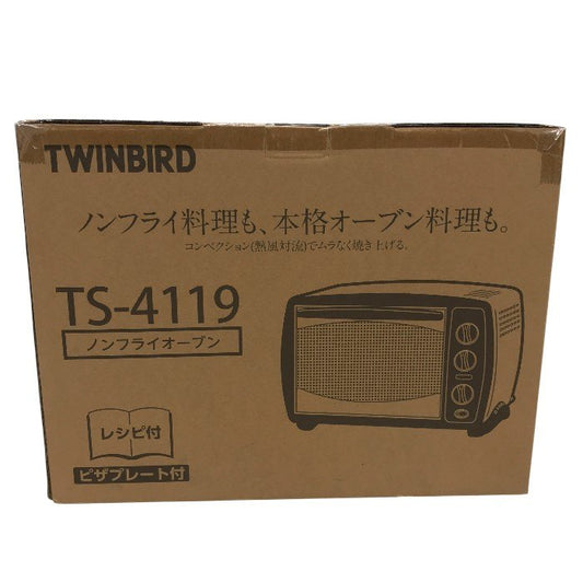 ツインバード ノンフライオーブン ホワイト TS-4119W 中古 Y1