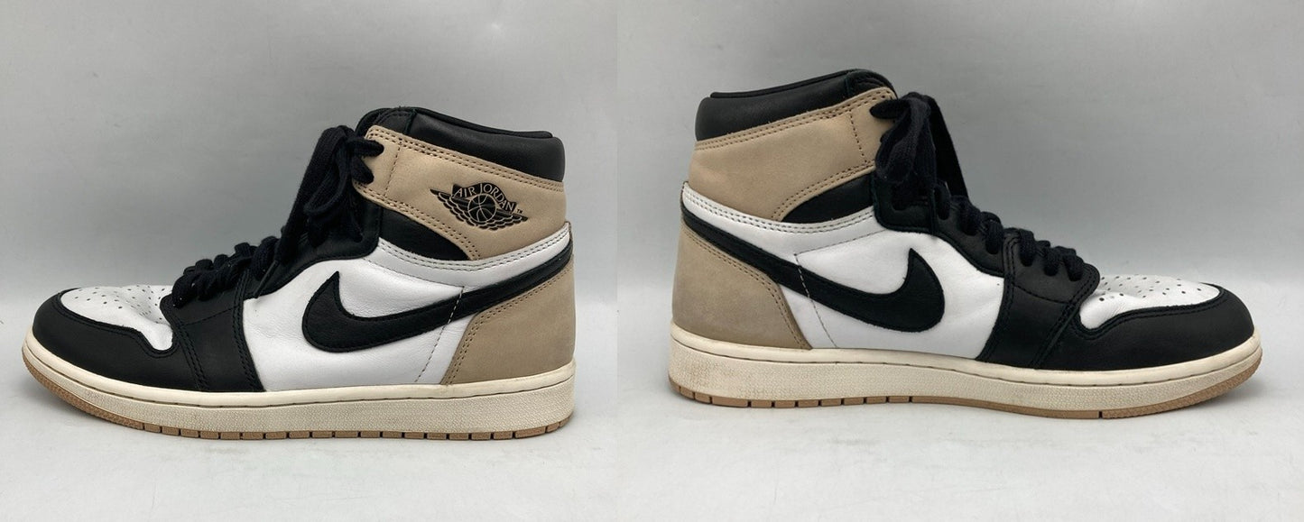 NIKE WMNS ナイキ ウィメンズ エアジョーダン1 RETRO HI OG Latte レトロ ハイ OG ラテ FD2596-021 サイズ27cm レディース 中古 D4
