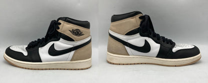 NIKE WMNS ナイキ ウィメンズ エアジョーダン1 RETRO HI OG Latte レトロ ハイ OG ラテ FD2596-021 サイズ27cm レディース 中古 D4