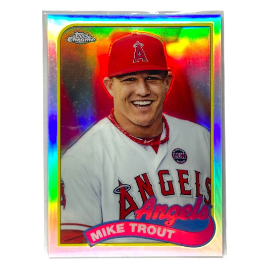 TOPPS MLBカード CHROME MIKE TROUT ANGELS #B9TC-MT 中古 IT2