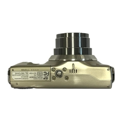 FUJIFILM FinePix デジタルカメラ シャンパンゴールド 1600万画素 光学15倍ズーム GPS FX-F550EXR 中古 T1