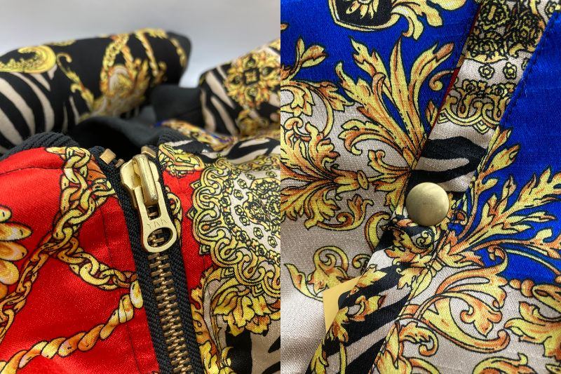 SCREP スクレップ 総柄 ブルゾン サイズXL 中古 D4