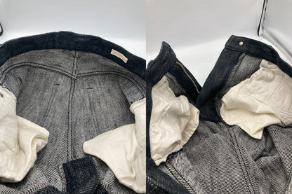 LIDNM リドム XX SLUB BAGGY DENIM パンツ lm24ss10567 サイズM 中古 D4