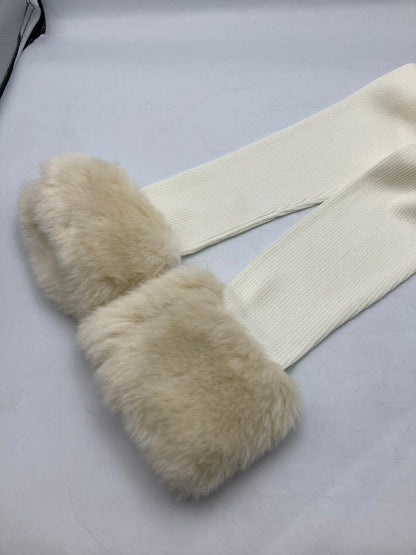 TOCCA トッカ エコファー付き ボレロ カーディガン 488445 サイズXS ホワイト 中古 D4