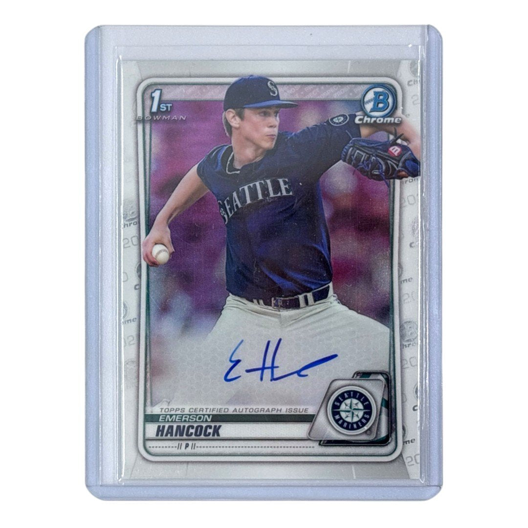TOPPS MLBカード BOWMAN CHROME 1ST EMERSON HANCOCK SEATTLE MARINERS #CDA-EHA 中古 IT1