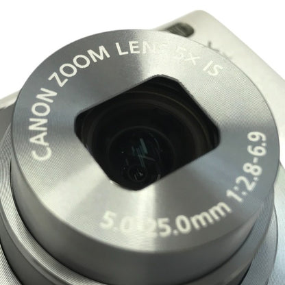 Canon PowerShot A3500 IS コンパクト デジタルカメラ シルバー 光学5倍ズーム 広角28mm Wi-Fi デジカメ PSA3500IS(SL) 中古 T1