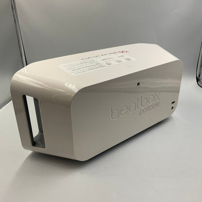 Beats By Dr. Dre Beatbox UPBB KS  ビーツ ビートボックスポータブル ブルートゥーススピーカー WH Bluetooth ワイヤレス 持ち運び 電池 中古R1