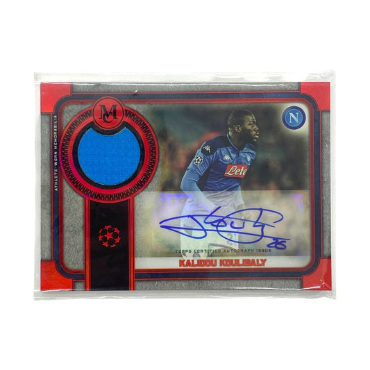 TOPPS サッカーカード MUSEUM COLLECTION KALIDOU KOULIBALY NAPOLI 15/25 #MAR-KK 中古 IT1