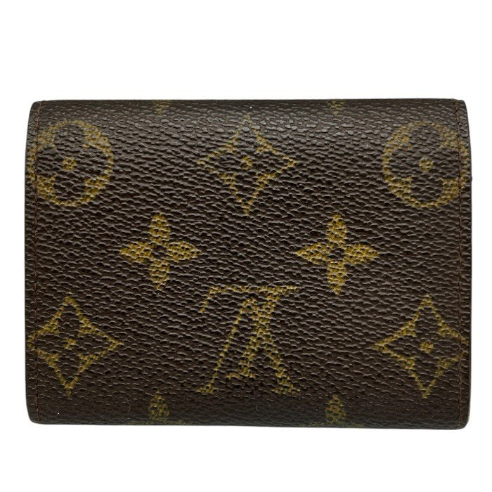LOUIS VUITTON ルイヴィトン モノグラム ポルトモネ プラ コインケース M61930 中古 W4