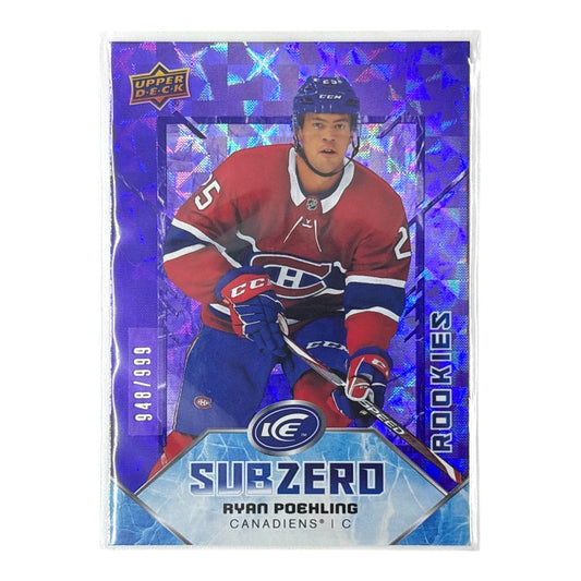 UPPER DECK NHLカード ICE RYAN POEHLING CANADIENS 948/999 #SZ-41 中古 IT1