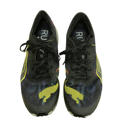 PUMA プーマ ディヴィエイト ニトロ エリート2  メンズ オールシーズン ランニングシューズ ブラック 26.5cm 378453-01 中古 N1