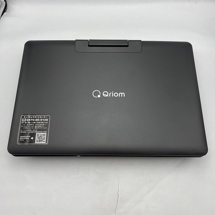 [山善] YAMAZEN 14インチ ポータブルDVDプレーヤー CPD-NC140(B) 車載用ケース付き モバイルバッテリー対応 4WAY電源 USB SDカード CD アウトドア キャンプ  中古 R4