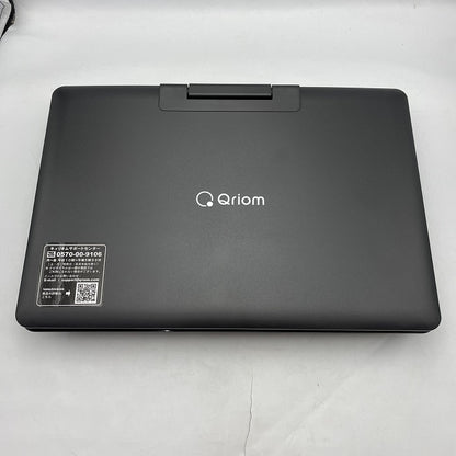 [山善] YAMAZEN 14インチ ポータブルDVDプレーヤー CPD-NC140(B) 車載用ケース付き モバイルバッテリー対応 4WAY電源 USB SDカード CD アウトドア キャンプ  中古 R4
