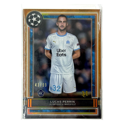 TOPPS サッカーカード MUSEUM COLLECTION LUCAS PERRIN OLYMPIQUE DE MARSEILLE 43/99 #61 中古 IT1