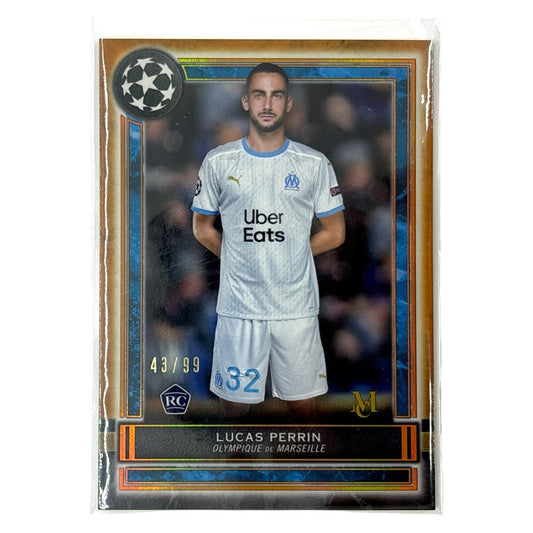 TOPPS サッカーカード MUSEUM COLLECTION LUCAS PERRIN OLYMPIQUE DE MARSEILLE 43/99 #61 中古 IT1