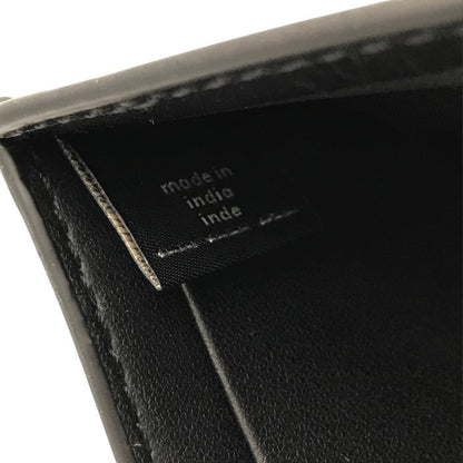 COACH コーチ コインウォレット 財布 メンズ 二つ折り レザー シンプル 無地 ブラック 79158 中古 T1