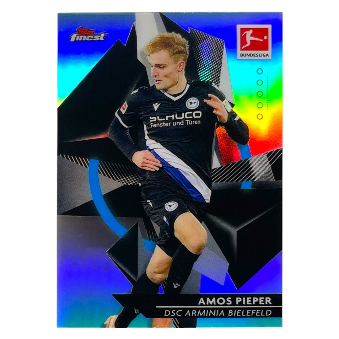 TOPPS サッカーカード FINEST AMOS PIEPER ARMINIA BIELEFELD #19 中古 IT2