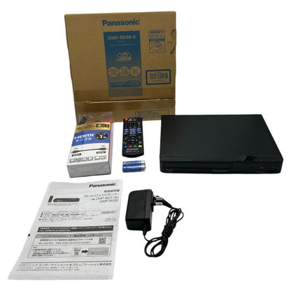Panasonic パナソニック BLU-RAY DISC PLAYER ブルーレイディスク プレーヤー DMP-BD90-K Blu-ray DVD HDMI接続 コンパクト ハイレゾオーディオ対応 中古 W４