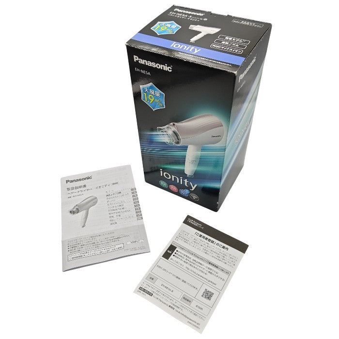 【未使用品】 Panasonic パナソニック ionity イオニティ ヘアドライヤー EH-NE5A-S 中古 H４